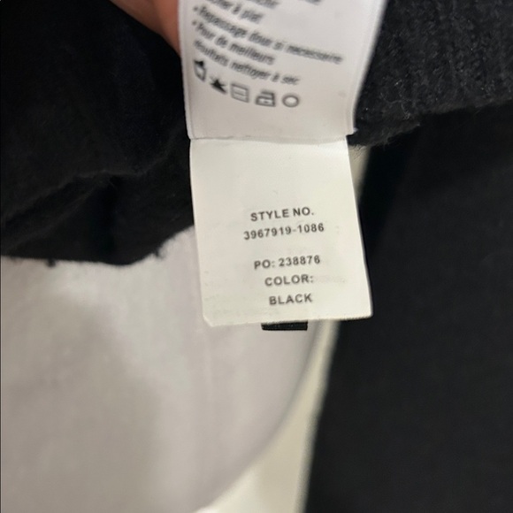 PAIGE Raundi Cold Shoulder Turtleneck Sweater Black XS | - Picture 11 of 11